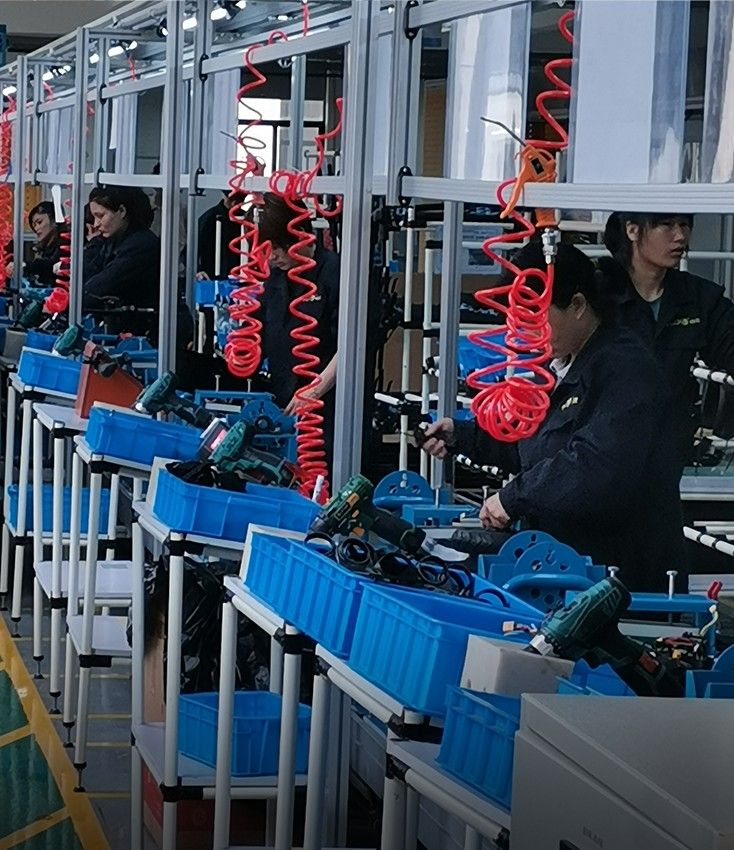 半自動組立ライン