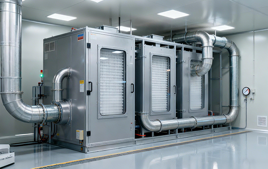 クリーンルームレベル空気フィルターシステム