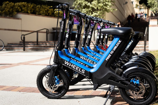 sharing electric scooter